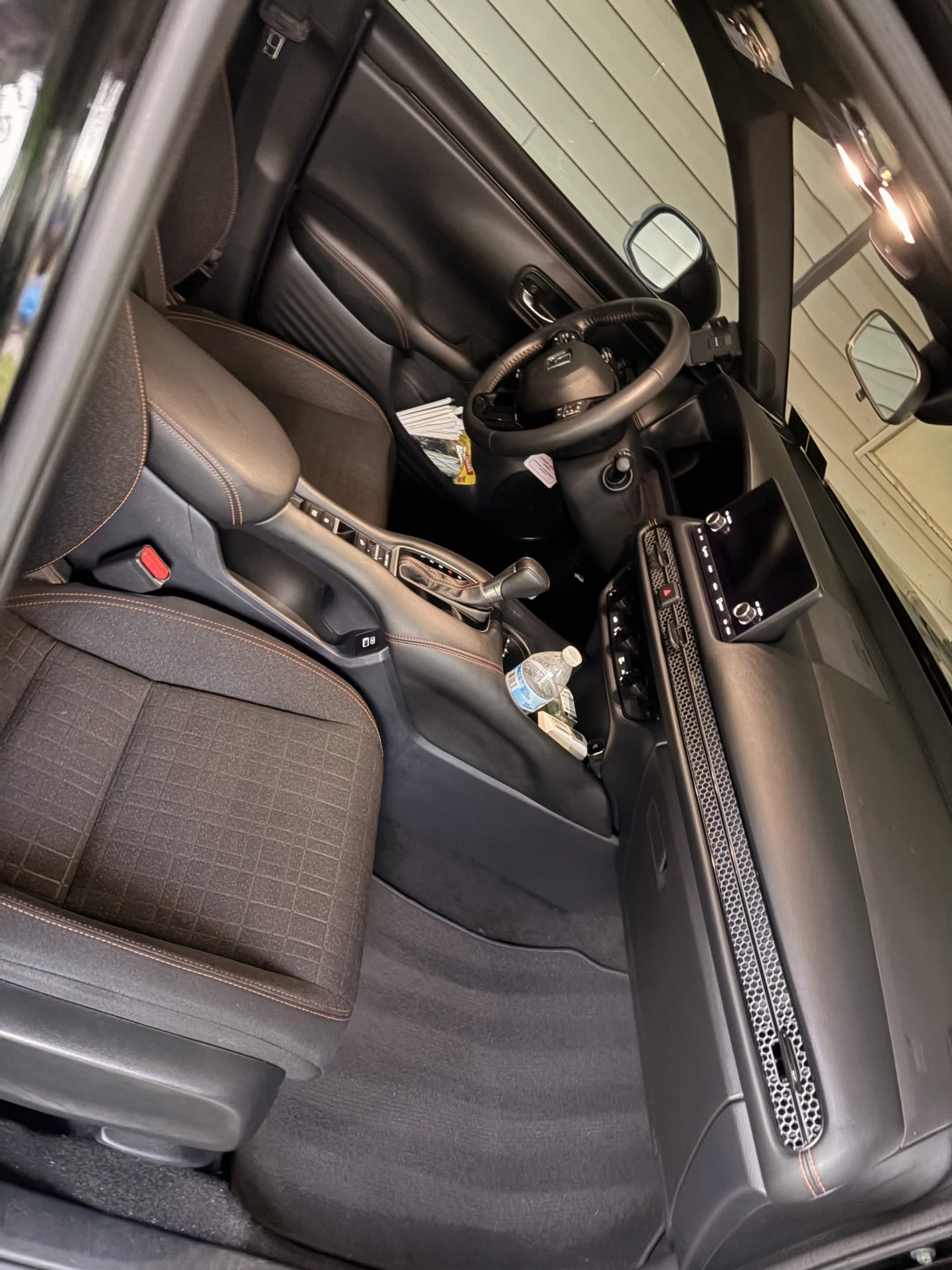 Spotless interior detail – seats and dashboard